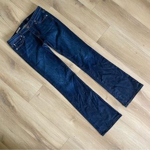AG Adriano Goldschmeid the angel bootcut denim jeans 28